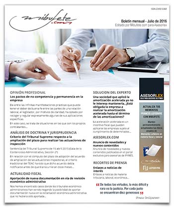 Bolet�n Julio 2016