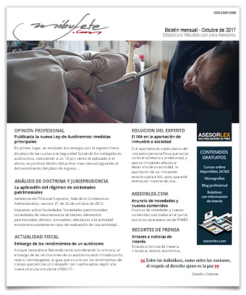Bolet�n Octubre 2017
