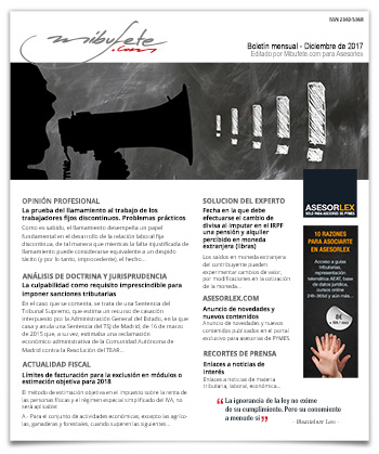 Bolet�n Diciembre 2017