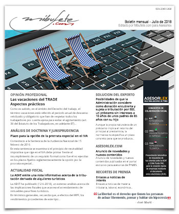 Bolet�n Julio 2018