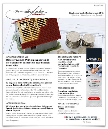 Bolet�n Septiembre 2018