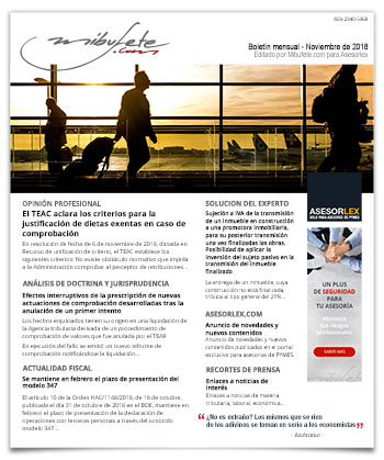 Bolet�n Noviembre 2018