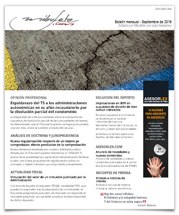 Bolet�n Septiembre 2019