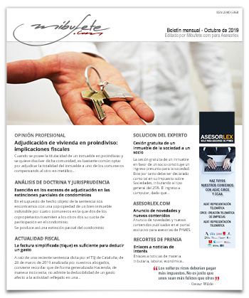 Bolet�n Octubre 2019