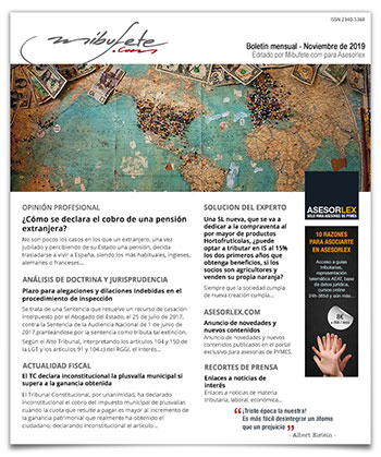 Bolet�n Noviembre 2019