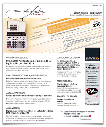 Bolet�n Julio 2020