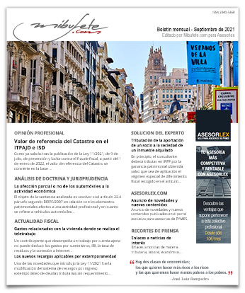 Bolet�n Septiembre 2021