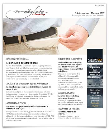 Bolet�n marzo 2022