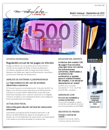 Bolet�n Septiembre 2022