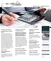 Bolet�n mensual junio 2011